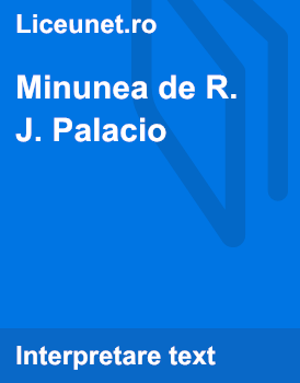 Minunea de R. J. Palacio