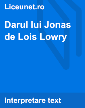 go sightseeing Decode veteran Darul lui Jonas de Lois Lowry | Rezumat