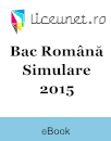 Subiectul III | Simulare Bac Română 2015 Liceunet Subiectul III | Simulare Bac Română 2015 Liceunet