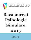 Subiectul II | Bacalaureat Psihologie | 2015 Simulare Subiectul II | Bacalaureat Psihologie | 2015 Simulare