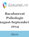 Bacalaureat Psihologie | 2014 august-septembrie Bacalaureat Psihologie | 2014 august-septembrie