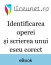 Ghid pentru identificarea operei și scrierea unui eseu corect - Subiectul III, Bacalaureatul la română Ghid pentru identificarea operei și scrierea unui eseu corect - Subiectul III, Bacalaureatul la română