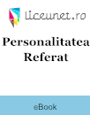 Referat Personalitatea Referat Personalitatea