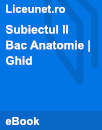 Ghid de rezolvare - Subiectul II - Bac Biologie Ghid de rezolvare - Subiectul II - Bac Biologie