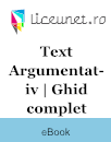 Cum se face un Text Argumentativ Cum se face un Text Argumentativ