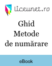 Ghid | Metode de numărare Ghid | Metode de numărare