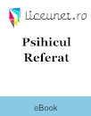 Referat Psihicul Referat Psihicul