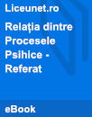 Referat Relația dintre Procesele Psihice Referat Relația dintre Procesele Psihice