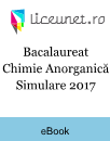 Bacalaureat Chimie Anorganică | Simulare 2017 Bacalaureat Chimie Anorganică | Simulare 2017