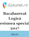 Bacalaureat Logică 2017 | Sesiunea specială Bacalaureat Logică 2017 | Sesiunea specială